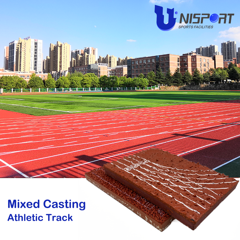 Unisport Iaaf Certification Running Track System Jogging Track Rubber Tartan Epdm  Running Tracks 2023