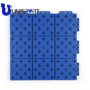 Unisport 2023 Hot Sale Backyard Pp Surface Tiles Suit Outdoor Basketball Court Portable Floor Tiles Sports Court Flooring