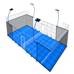 Unisport Cancha De Padel Portable Padel Court To Factory Colorful Paddle Court Supplier Padel Tennis