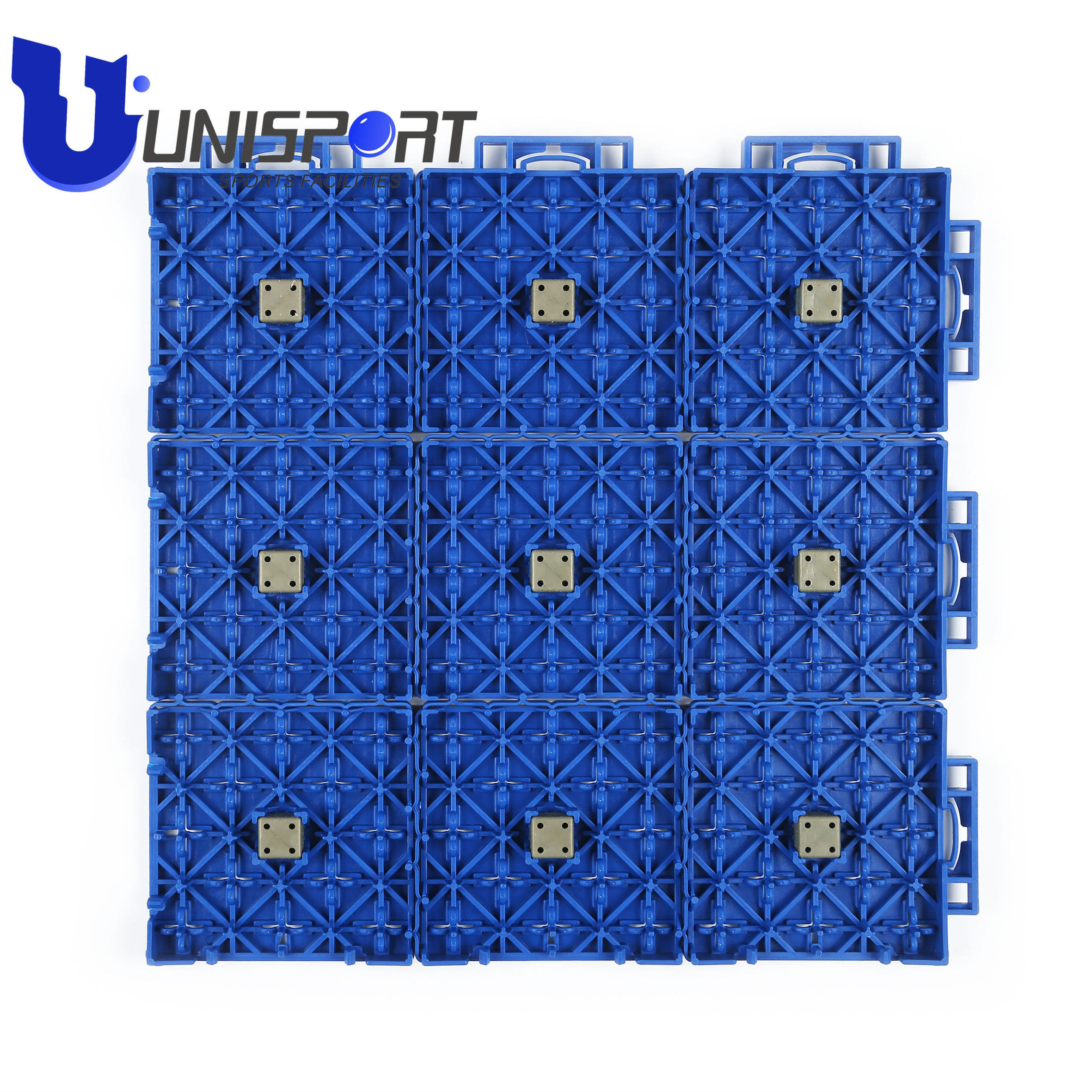 Unisport 2023 Hot Sale Backyard Pp Surface Tiles Suit Outdoor Basketball Court Portable Floor Tiles Sports Court Flooring