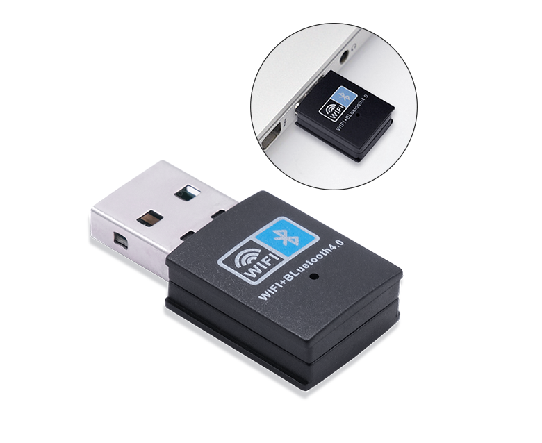 USB WiFi Bluetooth Adapter 150Mbps Dual Band 2.4Ghz Wireless Network External Receiver Mini WiFi Dongle for PC/Laptop/Desktop