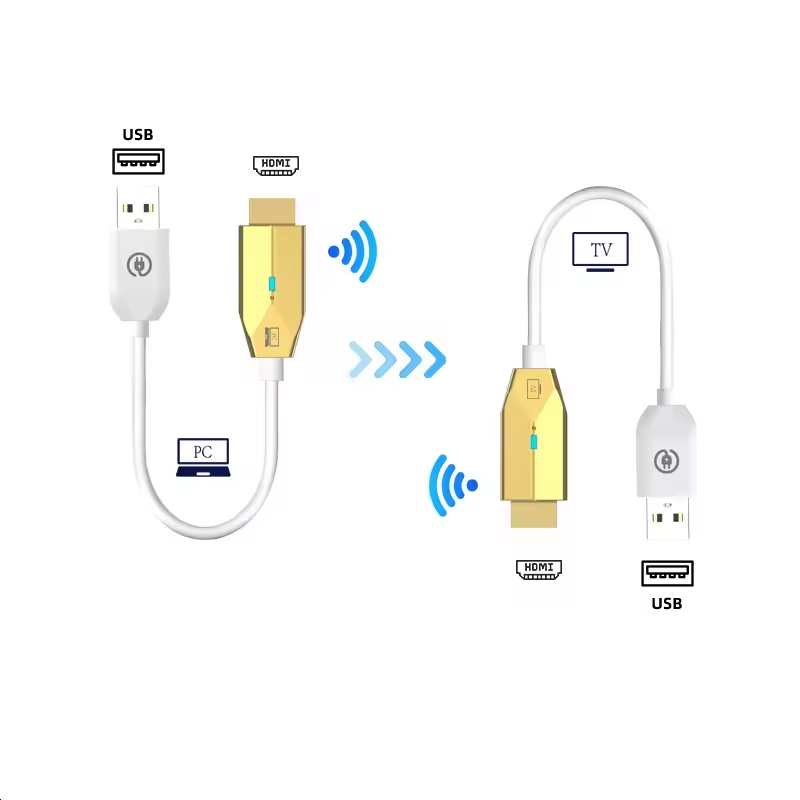 HD Long Range 30m Transmitter and Receiver  Wireless Transmitter Receiver Display  Camera PC Laptop To TV Projector