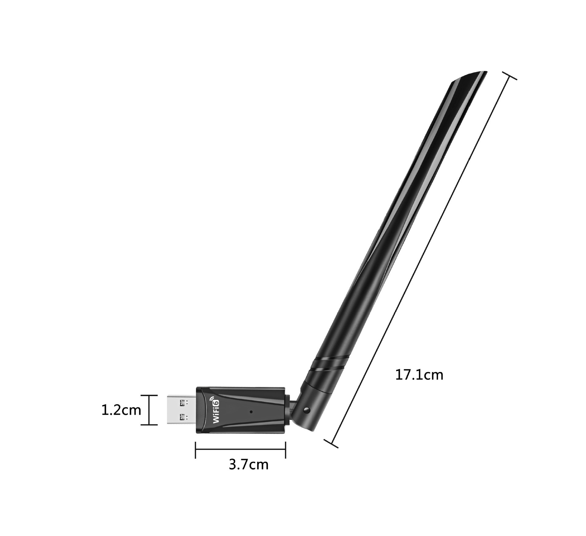 Factory Price USB WIFI Dongle WIFI6 2.4G/2.5G Wireless Network Lan Card BT5.3 Bluetooth Dongle