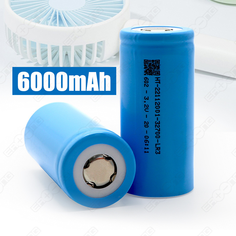 Unis Brand New 3.2V 6Ah 32700 Lithium Iron Phosphate Battery Cell 6000Mah 3.2V Lifepo4 Battery