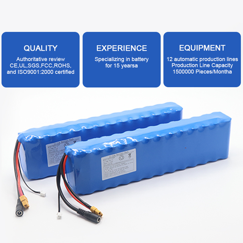 China Wholesale Battery 48V 13Ah E Bike Battery Electric Scooter 48V 13S2P 8Ah 10Ah Lithuim Battery 48V