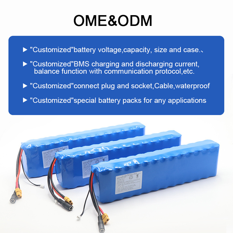 China Wholesale Battery 48V 13Ah E Bike Battery Electric Scooter 48V 13S2P 8Ah 10Ah Lithuim Battery 48V