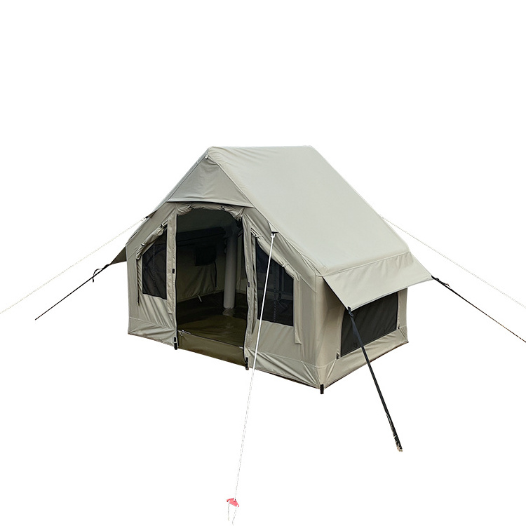 Unistrengh Outdoor camping Inflatable waterproof luxury hotel glamping tents