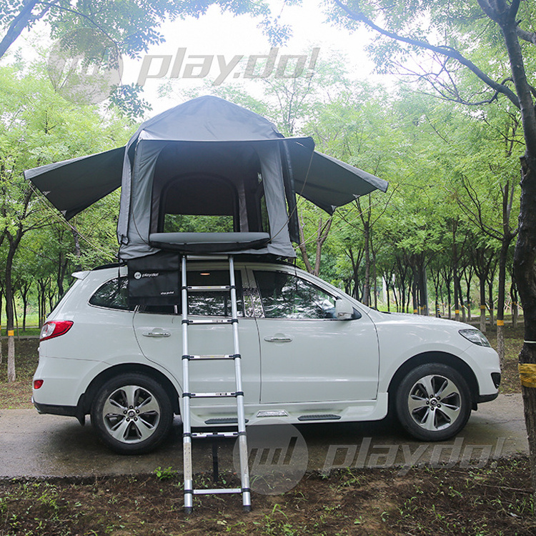 Unistrengh 2-3 Person roof top tent car camping glamping inflatable trailer roof tent