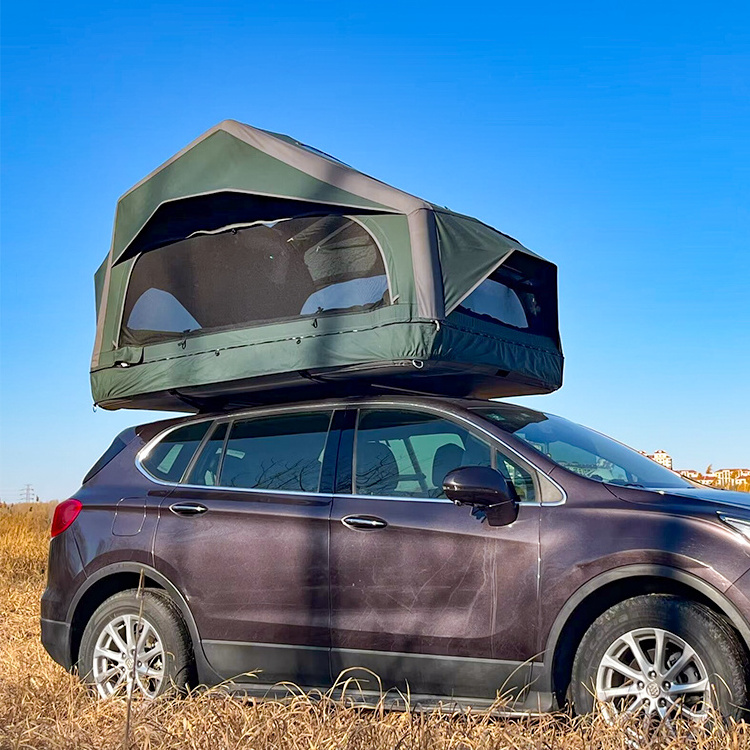 New Island Of Fish Inflatable Car Rooftop Tent For Family Camping