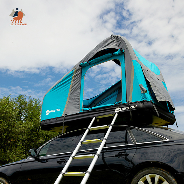 Unistrengh Waterproof rooftop 4x4 camping suv car portable inflatable roof top tent for sale