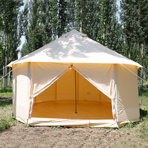 Portable Glamping Family Camping Tent 4 Seasons Waterproof Mongolian Yurt