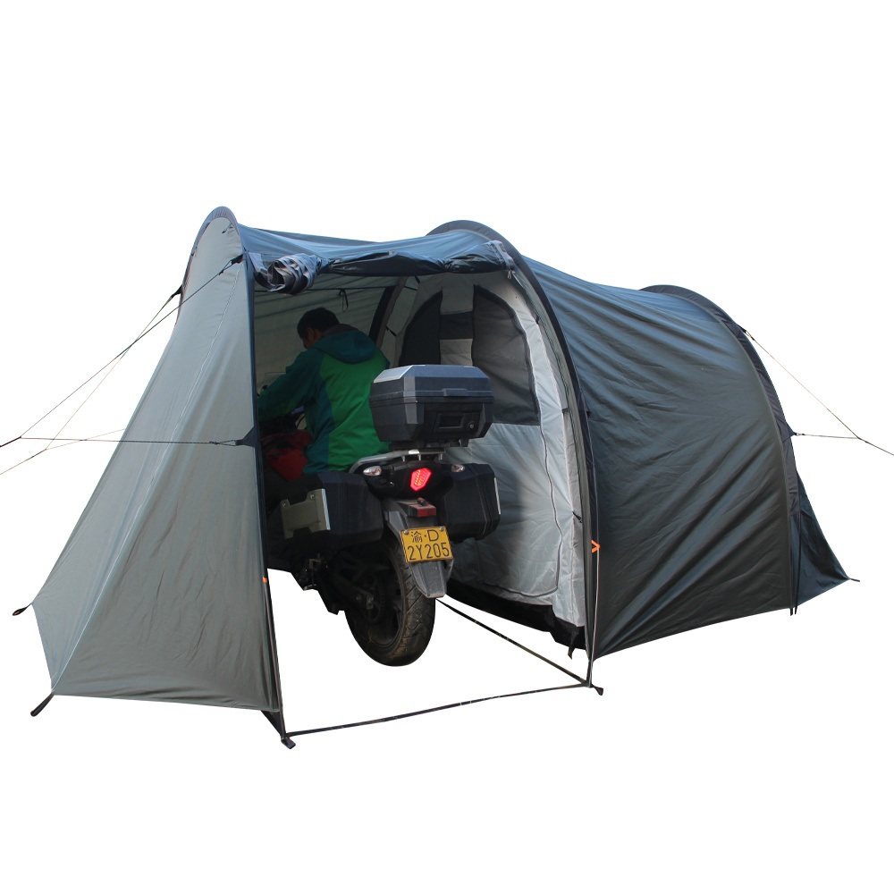 Outdoor camping storage camp motorcycle trailer tent for motorcycle