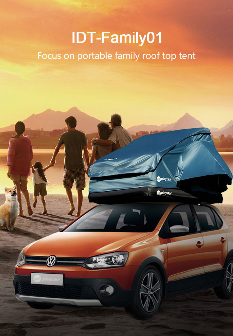 Unistrengh Newest car roof top tent waterproof air inflatable van pop up roof top tents