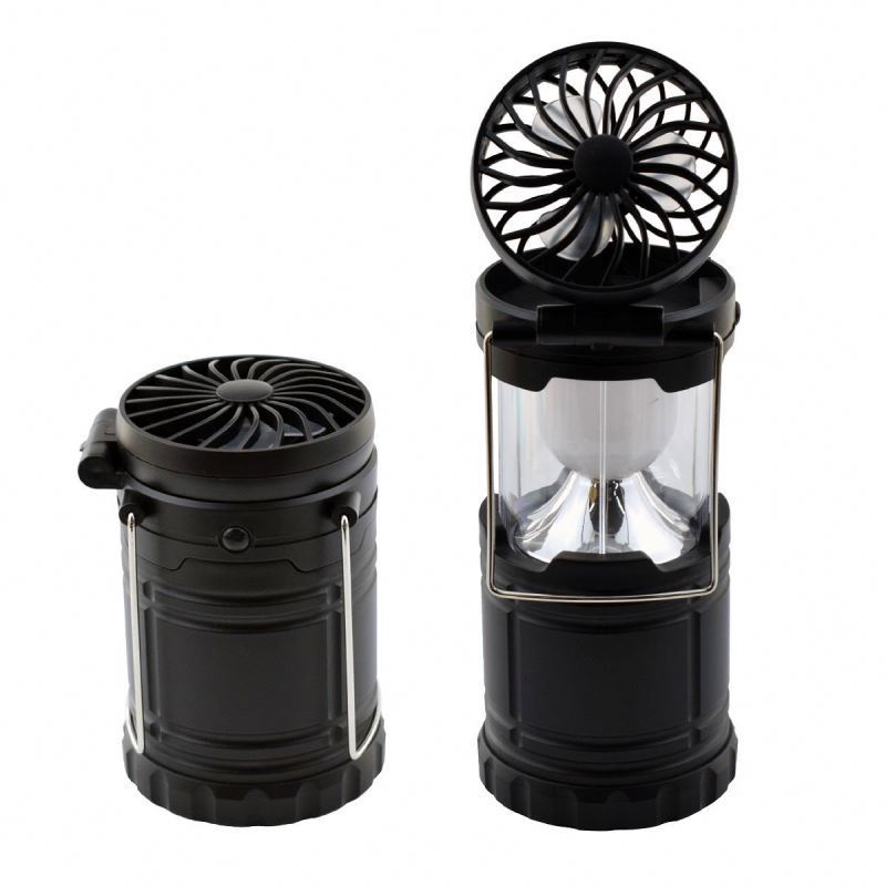 Multifunctional Pop Up Camping Light  With Foldable Fan