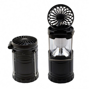 Multifunctional Pop Up Camping Light  With Foldable Fan