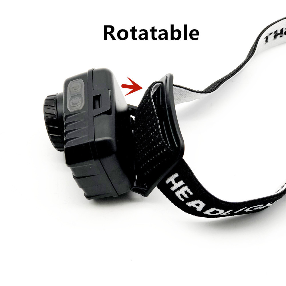 unique multi-function sensor light headlight XPG  headlamp flashlight