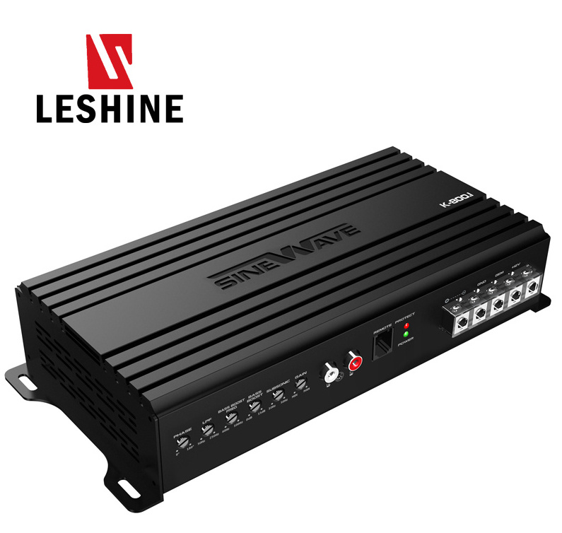 Aluminum 12V DC 800W Powerful Class D Full Range Audio Bass AMP Mosfet Hifi Power Amplifier Car Amplifiers