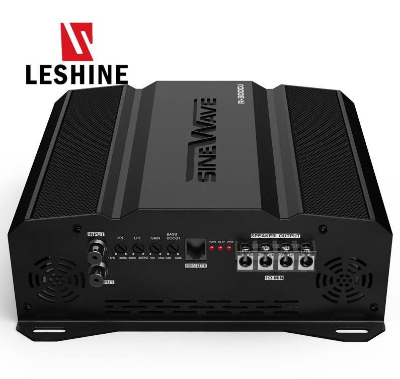 Wholesale Professional 3000 Watts High Power Korean Car Amplifier Monoblock Class D For Competition Subwoofer Car Audio