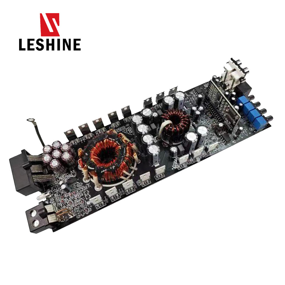 Leshine M100x4 Mini Brazil Class D Auto Stereo Power Full Range Bridge 500W Car Amplifiers 4 channel China Factory