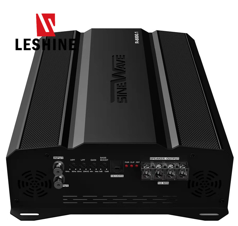 Competition Subwoofer Monoblock Class D High Power Mono car Amplifiers Brazilian Car Amplifier 7500W