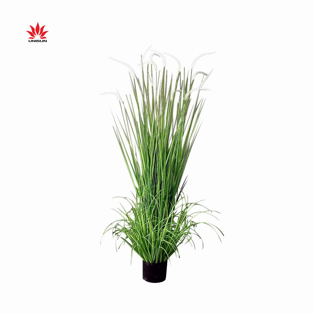 wholesale Small Real Artificial Bonsai Plant Dog's Tail Onion Grass Tree potted