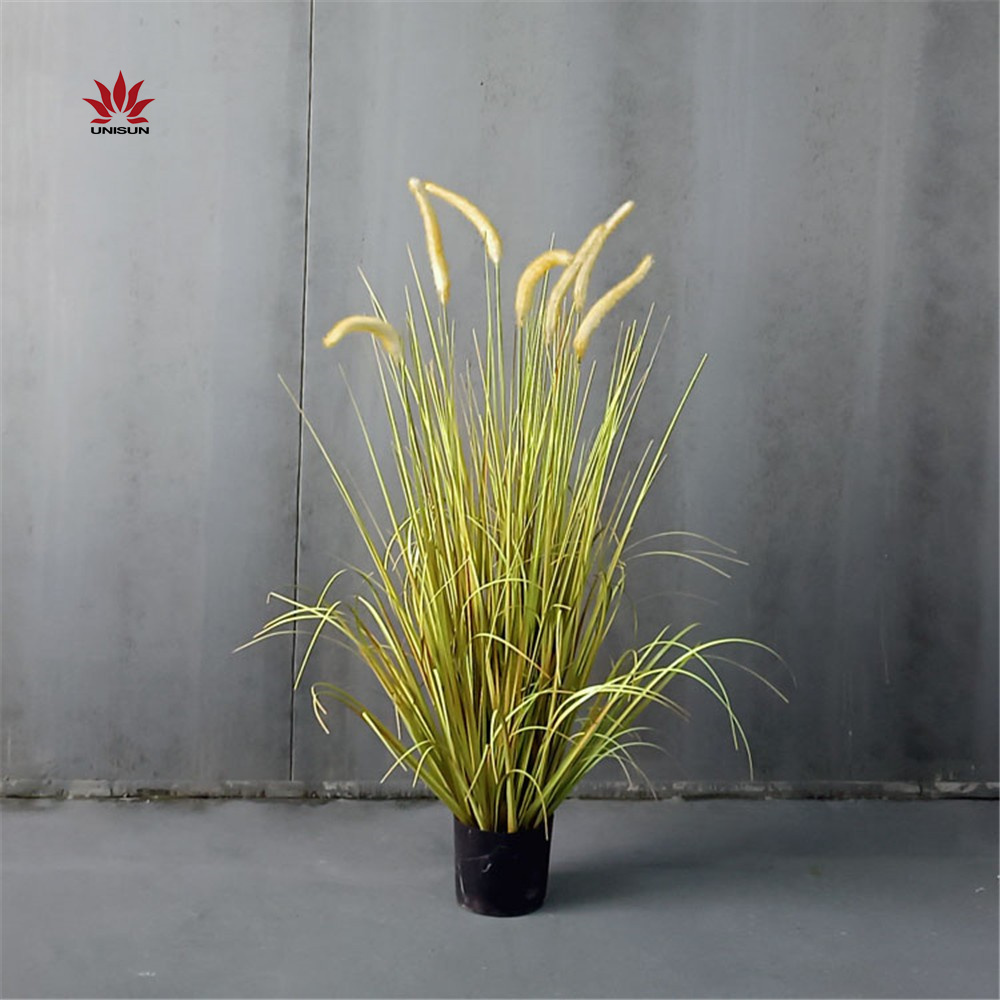 Outdoor Decoration Ornamental Artificial Plant Onion Grass for home hotel