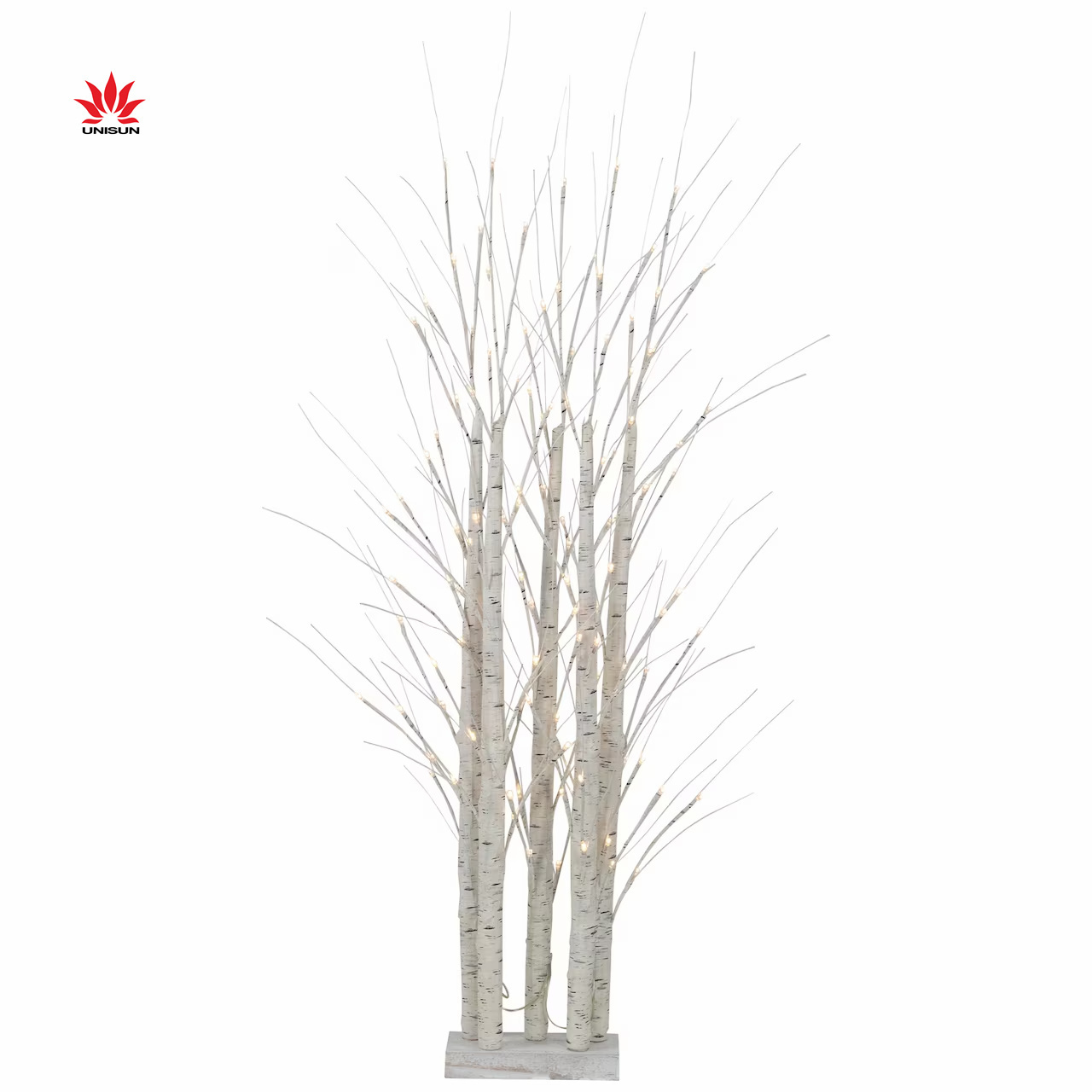 Christmas Lamp Adjustable Fairy Artificial White Light Birch Tree grove Lights For Home Decoration