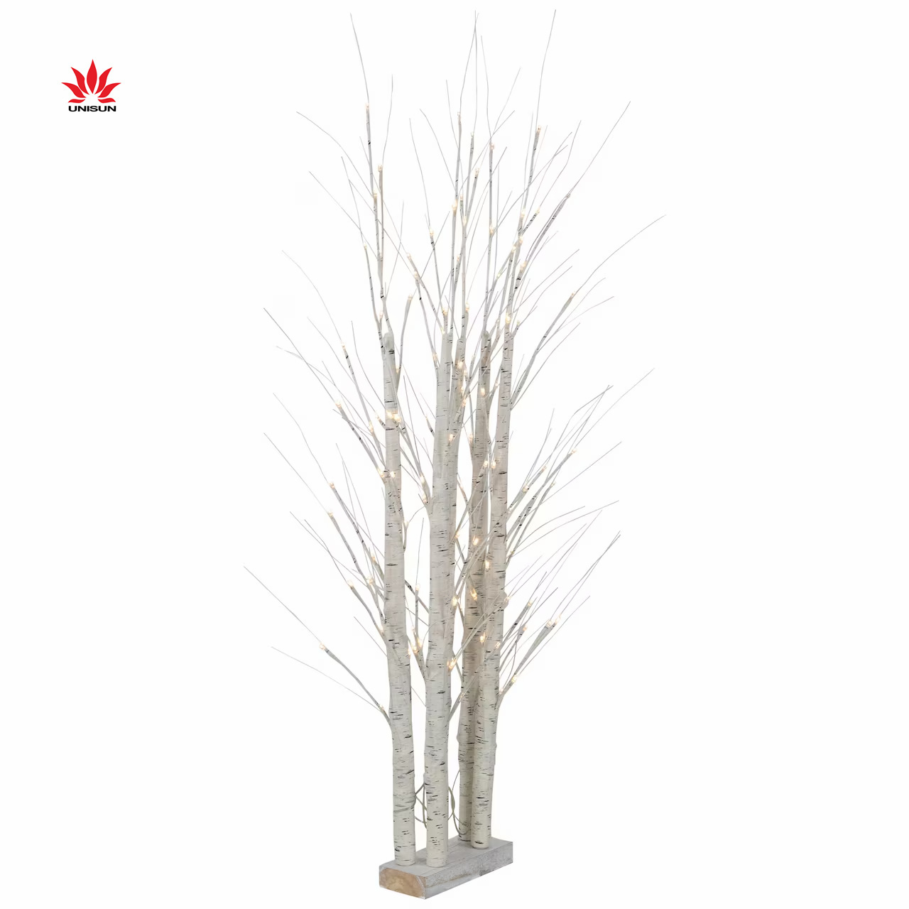 Christmas Lamp Adjustable Fairy Artificial White Light Birch Tree grove Lights For Home Decoration