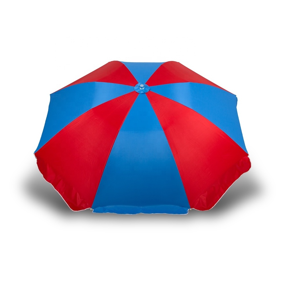 Hot Sale Outdoor Parasol Beach Umbrella Manufacture Advertising Umbrella Wholesale Beach Umbrella