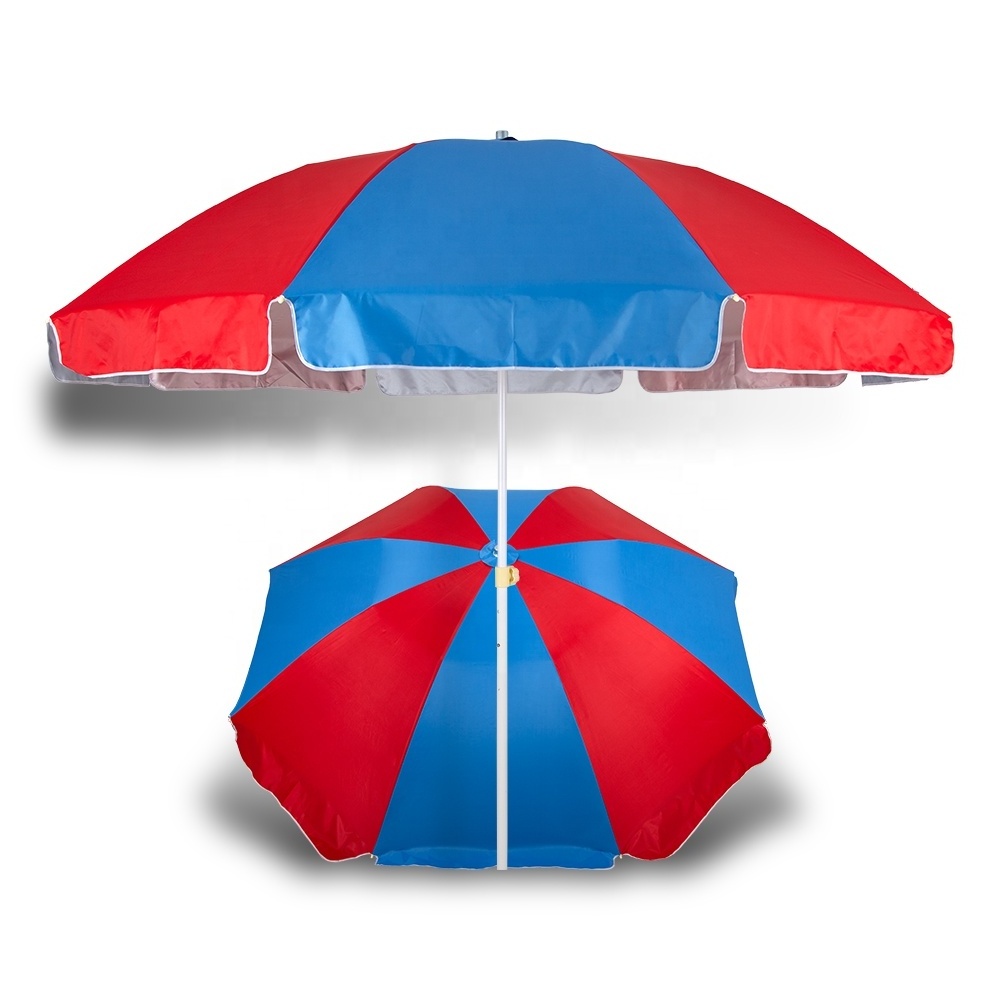 Hot Sale Outdoor Parasol Beach Umbrella Manufacture Advertising Umbrella Wholesale Beach Umbrella