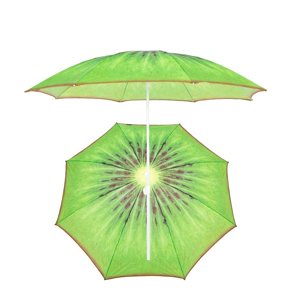 Fruit Design Outdoor Beach Umbrella Sunshade Parasol Umbrella Anti-UV Beach Umbrella For Beach