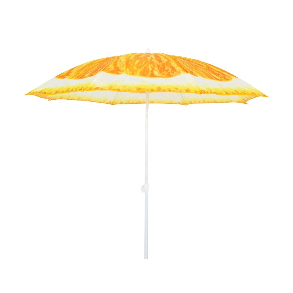 Fruit Design Outdoor Beach Umbrella Sunshade Parasol Umbrella Anti-UV Beach Umbrella For Beach