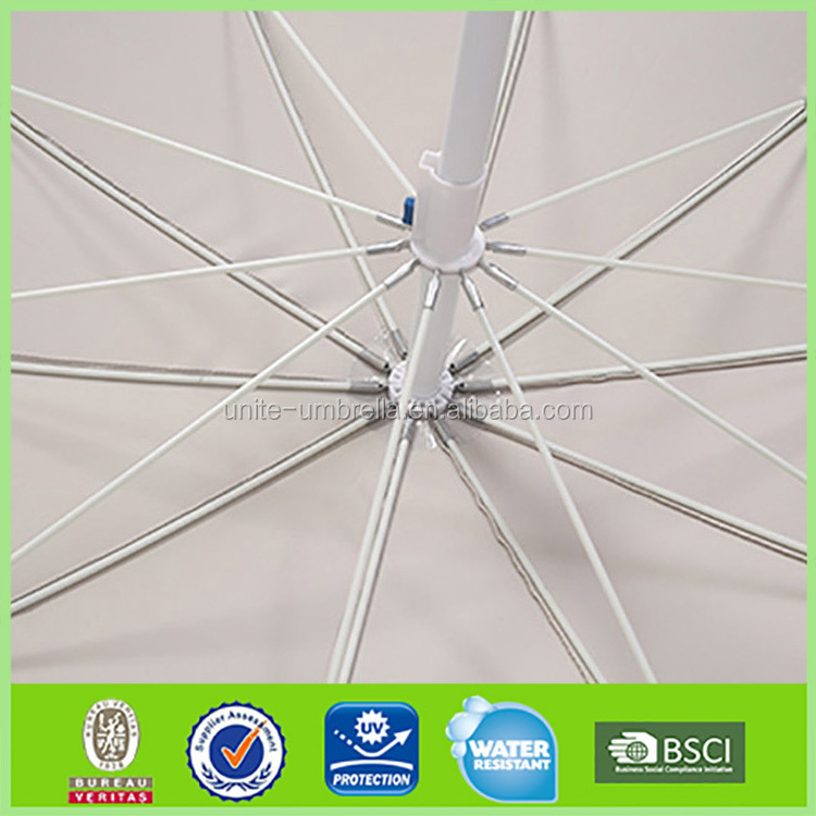 BSCI audit market umbrella outdoor polyester beach umbrella L-b062