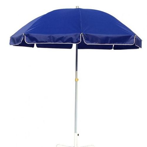 White And Black Sun Umbrella OEM Umbrella Parasol Tiltable Giant Beach Umbrella For Outdoor