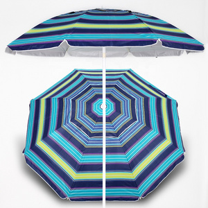 Wholesale  Colorful Anti-UV Parasols Customized  Sun Umbrella Outdoor Beach Umbrella For Beach