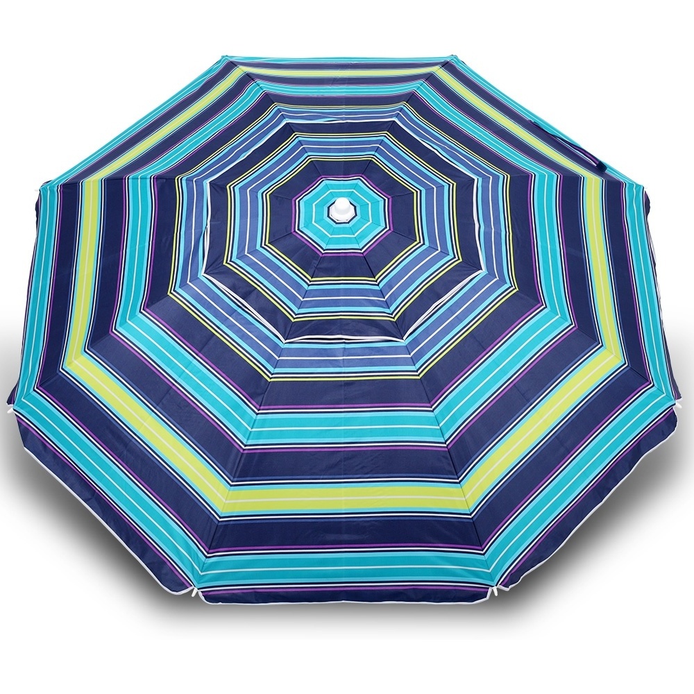 Wholesale  Colorful Anti-UV Parasols Customized  Sun Umbrella Outdoor Beach Umbrella For Beach