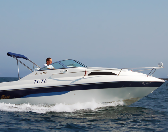 Day trips, water sports, fishing boat 2024-7m