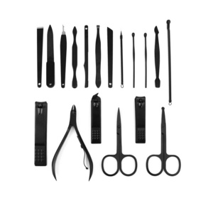 Custom Nail Pedicure Tool Kit Set Professional Manicure Pedicure Tools Set Stainless Steel