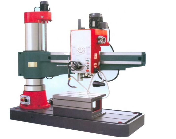 pillar type column mechanical type vertical drilling and hydraulic radial arm drilling machine