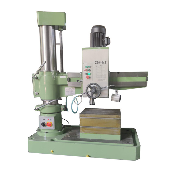 pillar type column mechanical type vertical drilling and hydraulic radial arm drilling machine