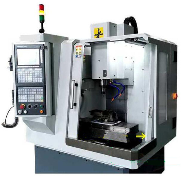 China mini 3 axis 4 axis metal vertical cnc milling machine price for sale