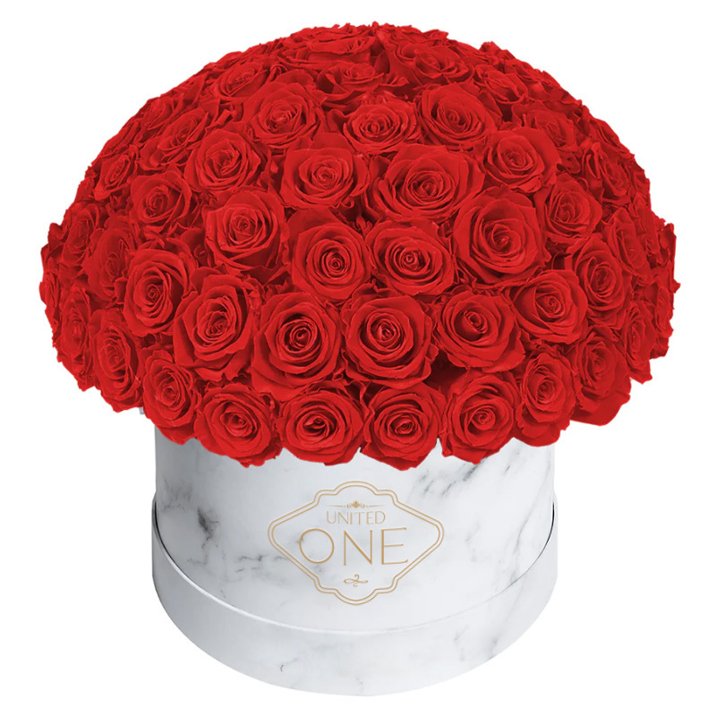 UO Violet Eternal Roses Preserved Flowers Rosas Eternas Preservadas 2022 Decorative Rose Forever Box Gift Preserved Roses