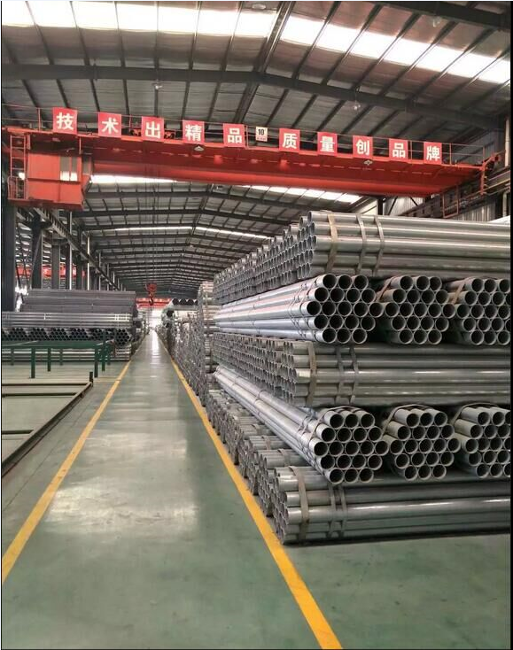 Hot dip galvanized pipe ASTM A53 welded galvanized steel pipe pre-galvanized steel tube