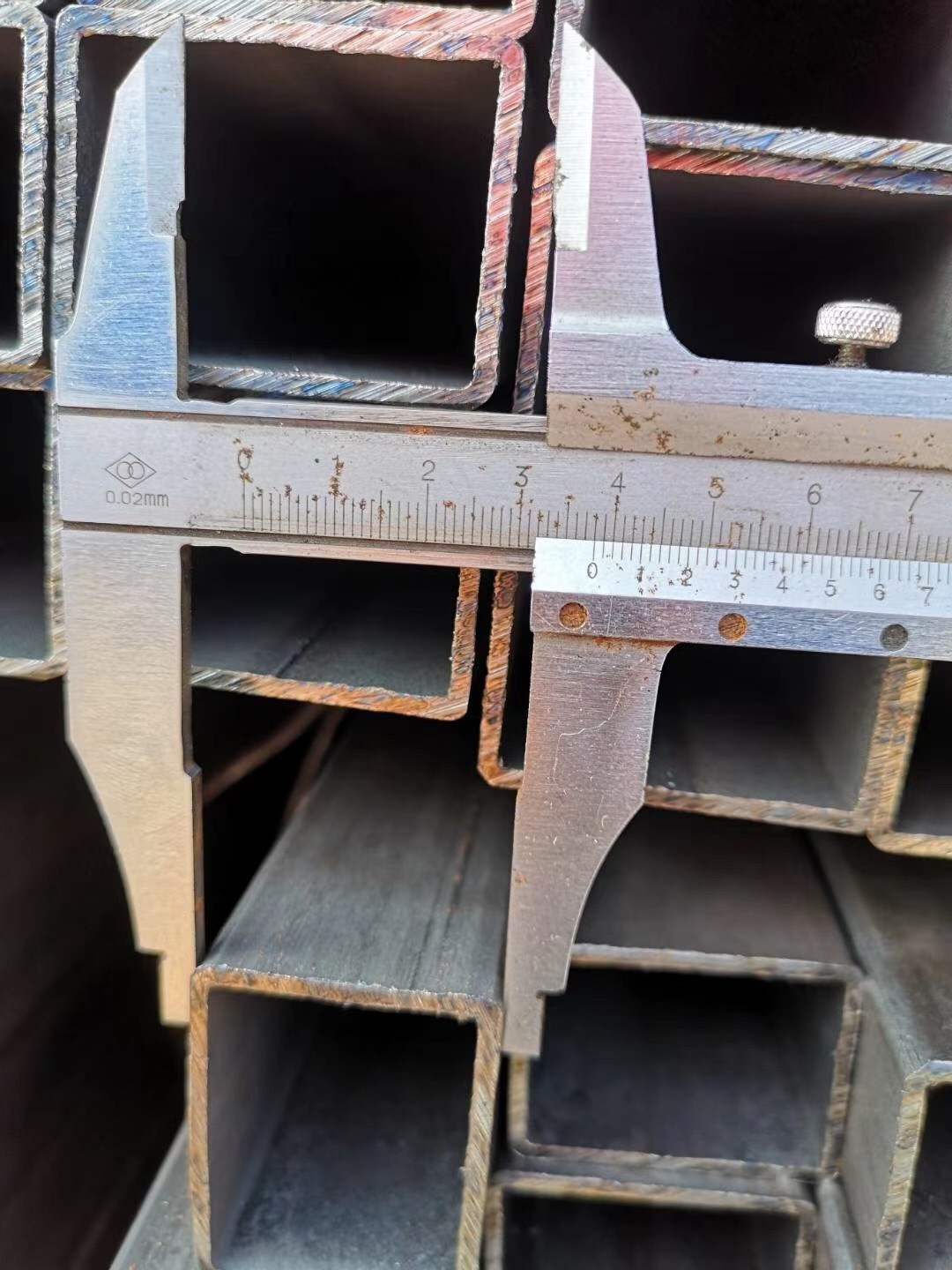 Structure pipes 40*50MM ASTM A53 square steel tubes galvanized square tubes used in furniture