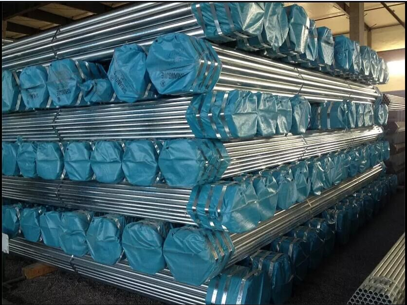 Hot dip galvanized pipe ASTM A53 welded galvanized steel pipe pre-galvanized steel tube