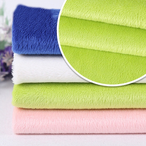 Shaoxing Manufacturer 100% Polyester Super Soft 2MM Minky Plush Fabric,Smooth Minky Velvet Fabric Wholesale