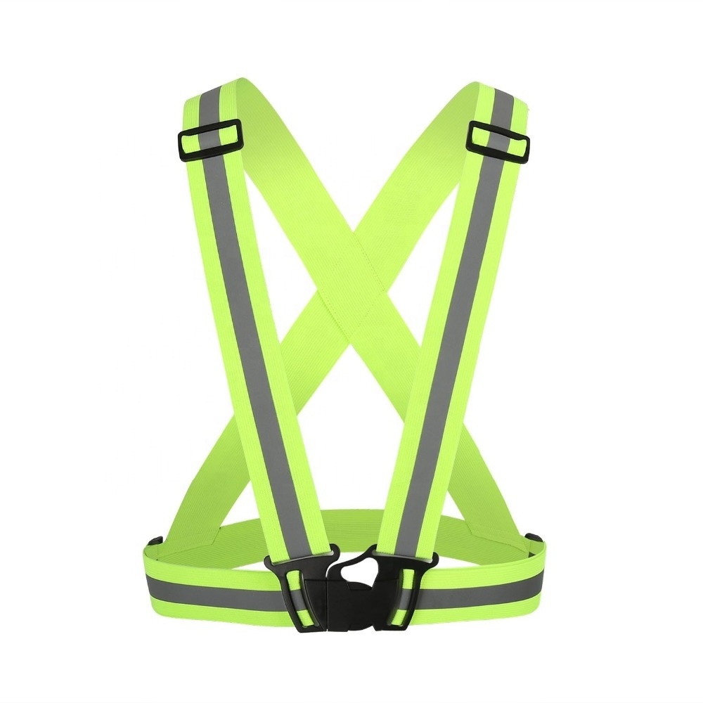 Best sale High visibility pink safety straps Reflective work safety vest