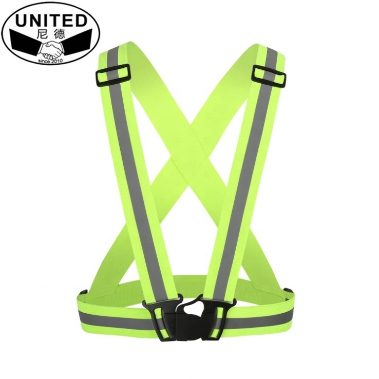 Reflective Safety Gear with High Visibility Adjustable Straps for Running, Jogging, Cycling, Hiking, Walking