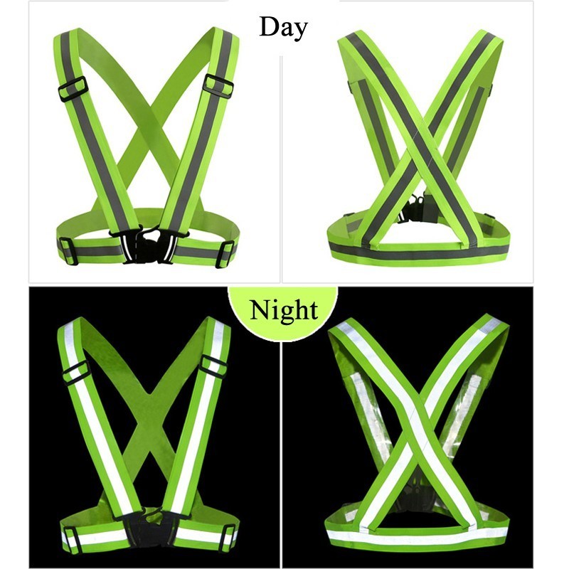 Traffic Safety Construction of Weaving Belt Reflective Vest Reflective Vest