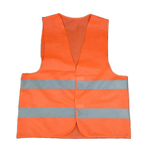 wholesale reflex knitting fabric custom safety vest orange Reflective Elastic Visible Running Safety Vest Night